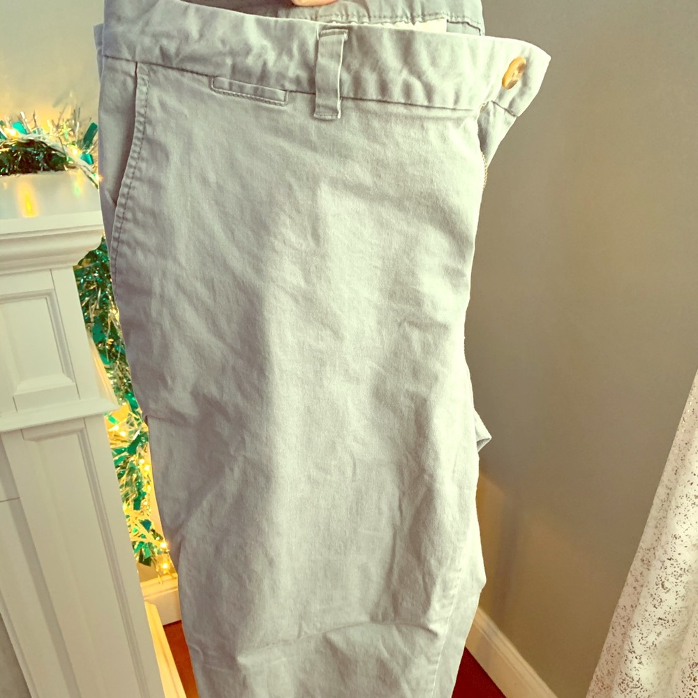 Blue gray pants